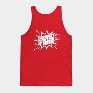 Robot Fighting Time Tank Top